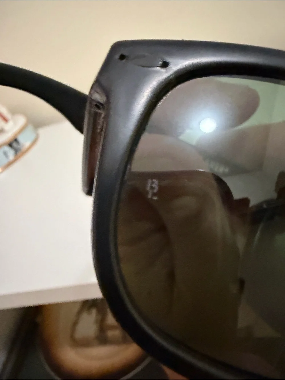 Ray Ban Bausch Lomb Vintage Sunglasses Wayfarer Folding Black Matte